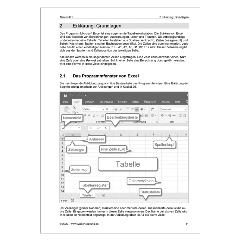 Excel 2019 - Einführungskurs Teil 1 - S0442-P – Bild 2