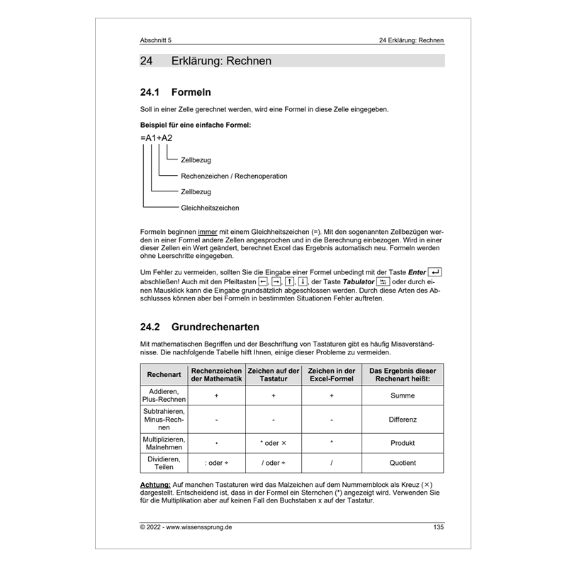 Excel 2019 - Einführungskurs Teil 1 - S0442-P – Bild 8