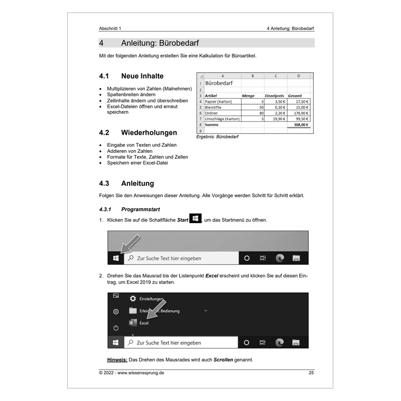 Excel 2019 - Einführungskurs Teil 1 - S0442-P – Bild 3