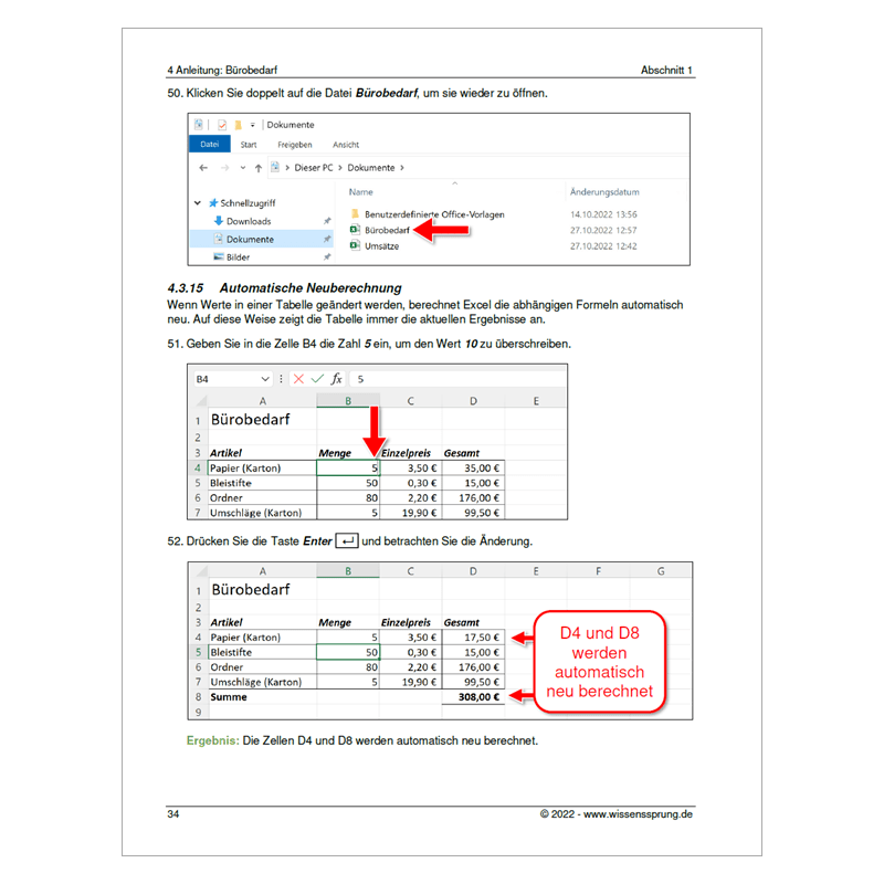 Excel 2021 - Teil 1 - S0558-P – Bild 4