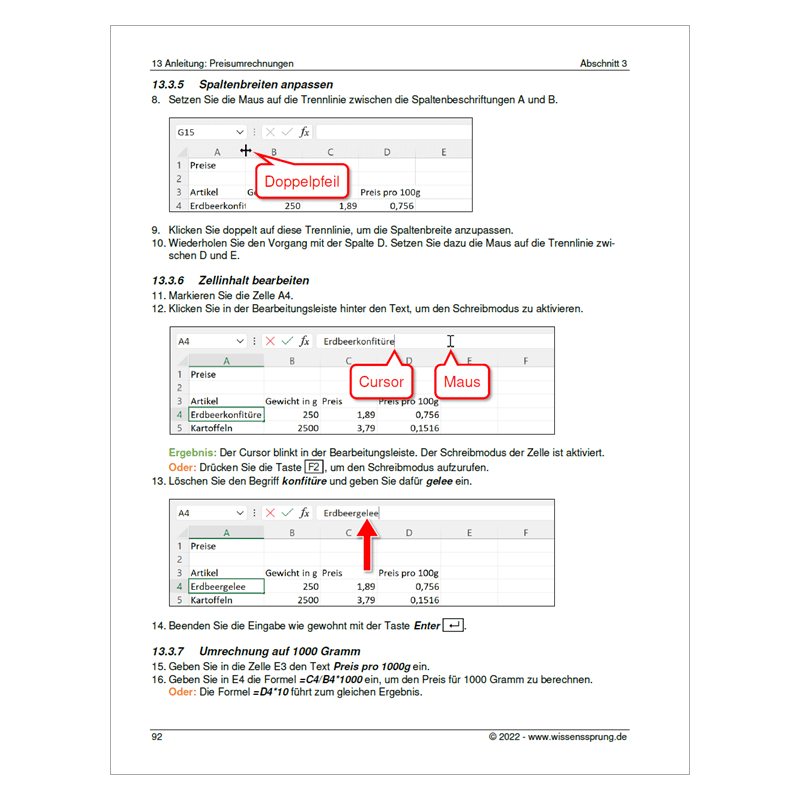 Excel 2021 - Teil 1 - S0558-P – Bild 7