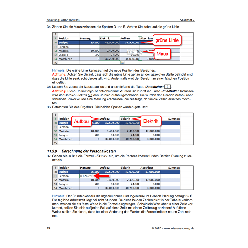 Excel 2016 - Teil 2 - S0592-P – Bild 6