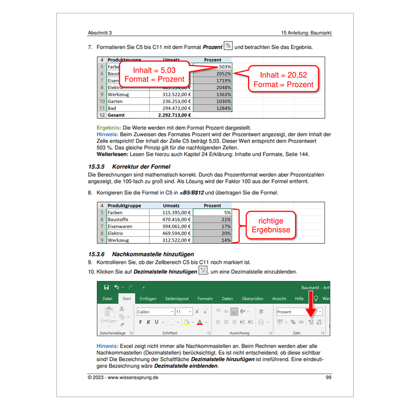 Excel 2016 - Teil 2 - S0592-P – Bild 7
