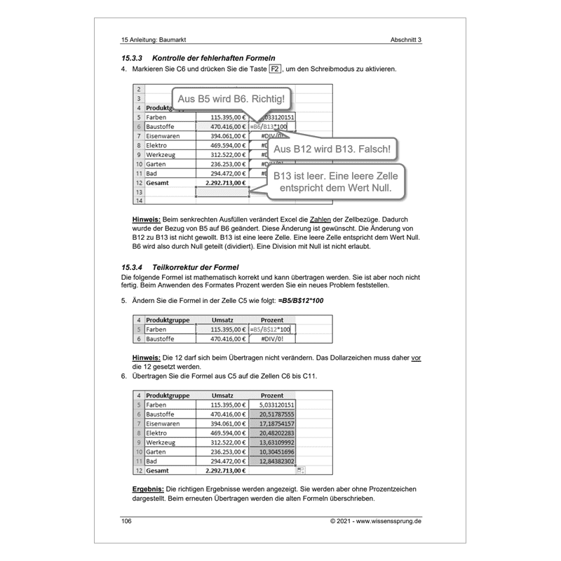 Excel 365 - Einführungskurs Teil 2 - S0401-P – Bild 8
