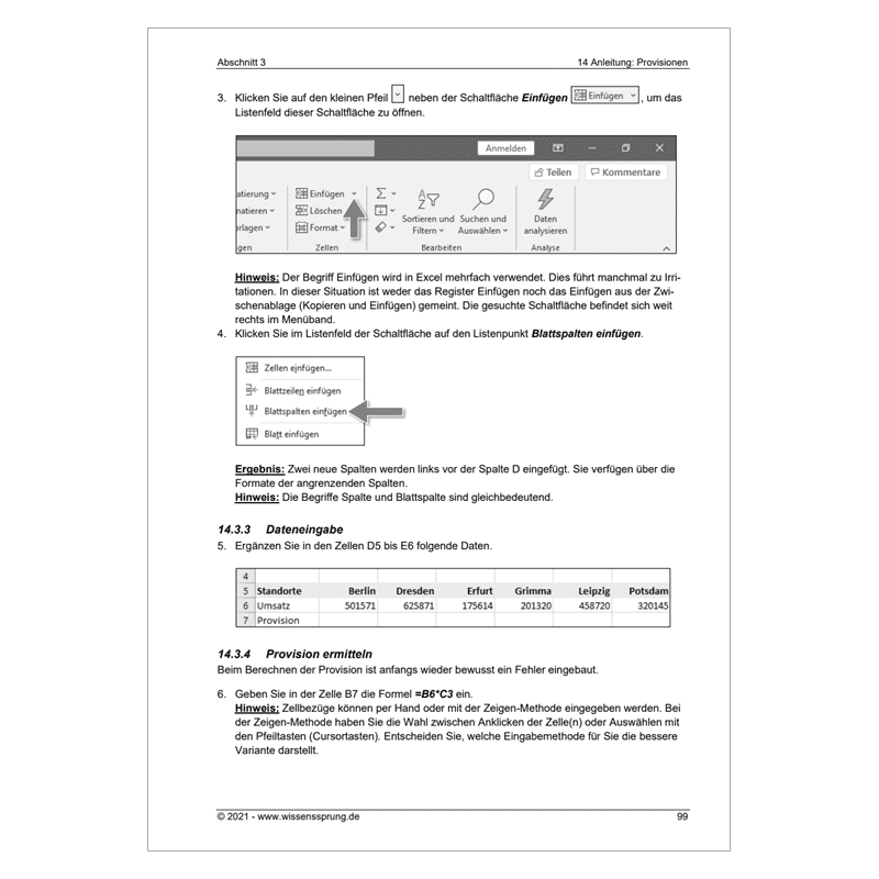 Excel 365 - Einführungskurs Teil 2 - S0401-P – Bild 7