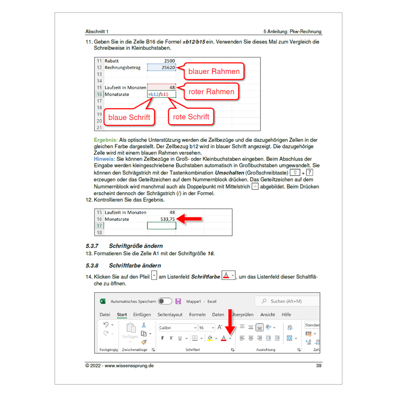 Excel 2021 - Teil 1 - S0558-P – Bild 5