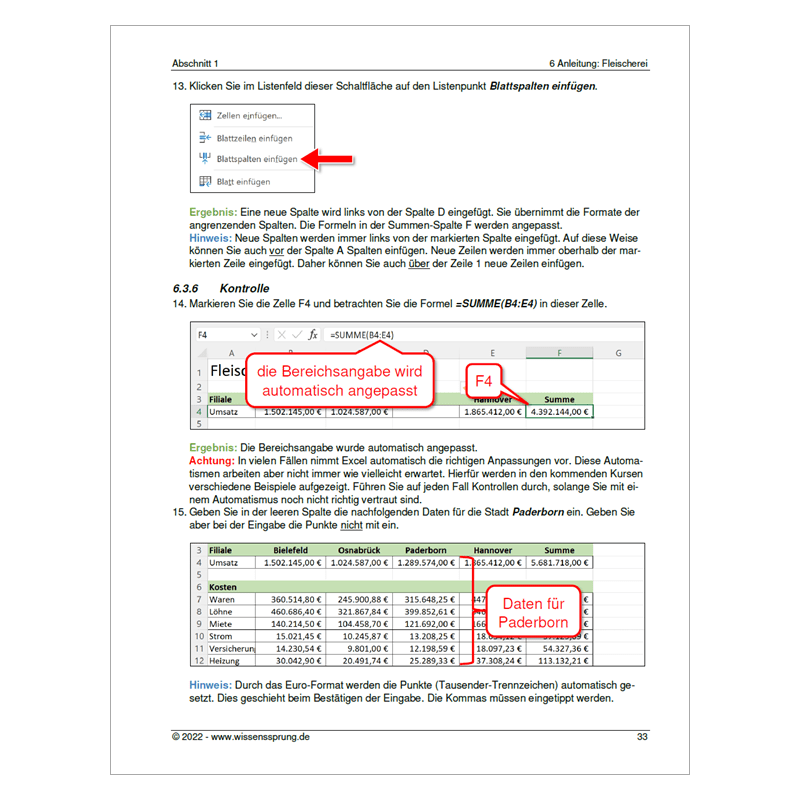 Excel 2021 - Teil 2 - S0559-P – Bild 4