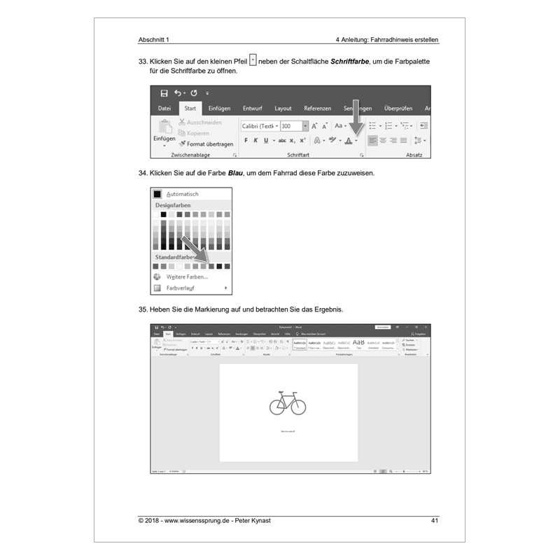Word 2016 - Einführungskurs Teil 1 - S0181-P – Bild 3