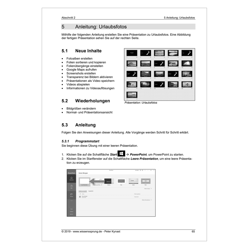 PowerPoint 2016 - Einführungskurs Teil 1 - S0216-P – Bild 6