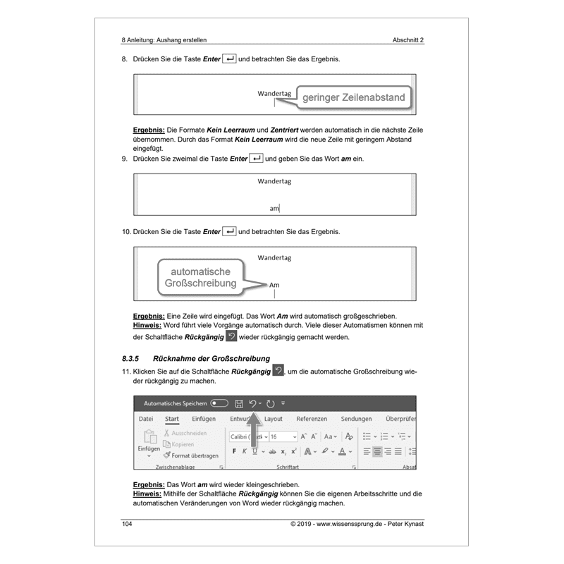 Word 365 - Einführungskurs Teil 1 - S0232-P – Bild 6