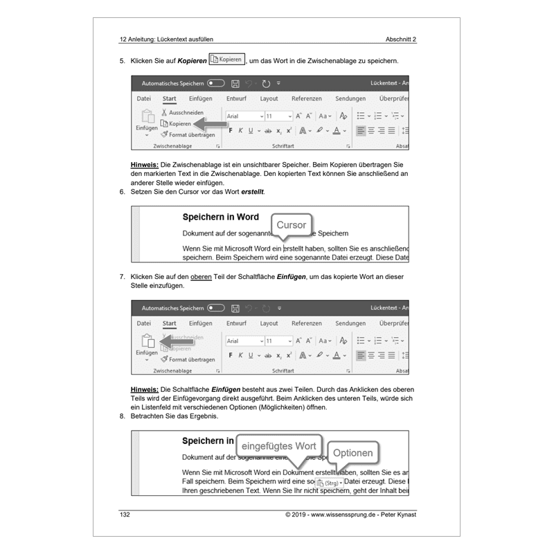 Word 365 - Einführungskurs Teil 1 - S0232-P – Bild 8