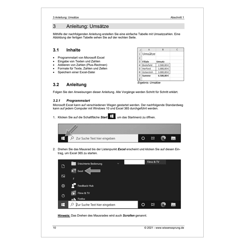 Excel 365 - Einführungskurs Teil 1 - S0249-P – Bild 3