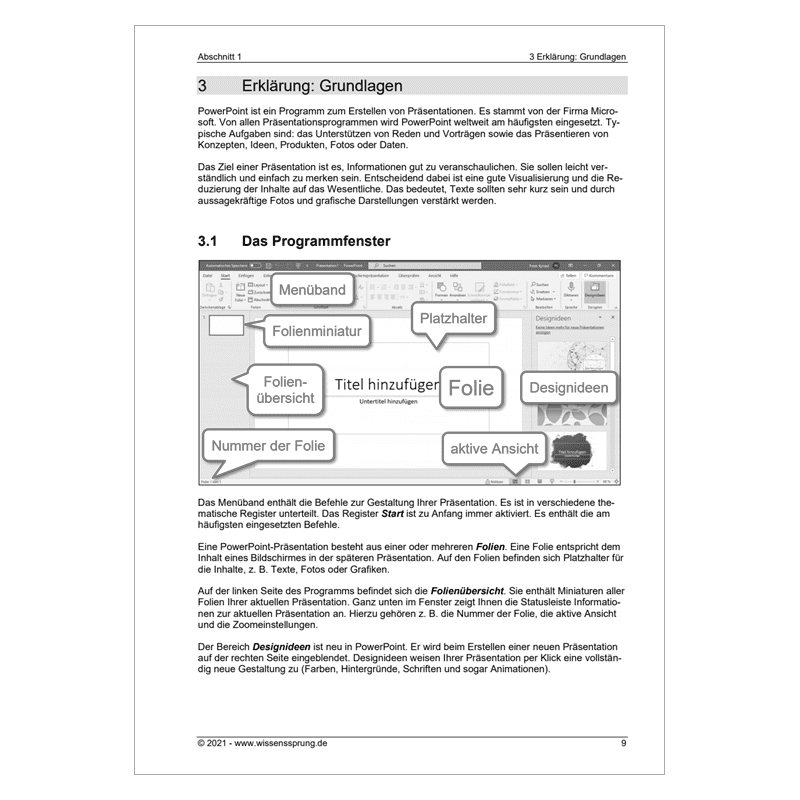 PowerPoint 365 - Einführungskurs Teil 1 - S0402-P – Bild 2
