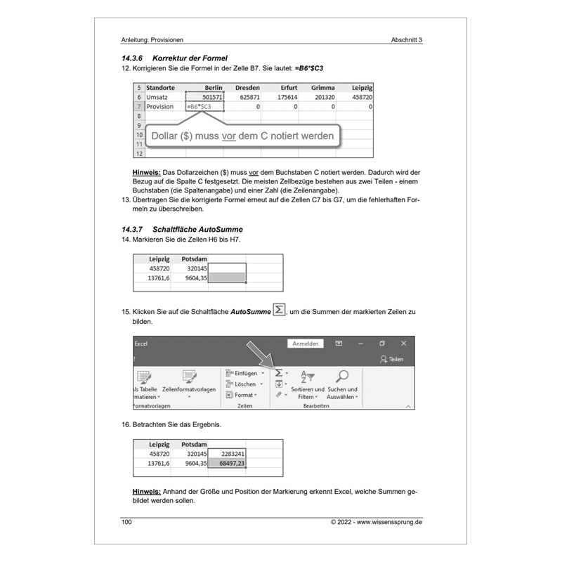 Excel 2019 - Einführungskurs Teil 2 - S0495-P – Bild 7