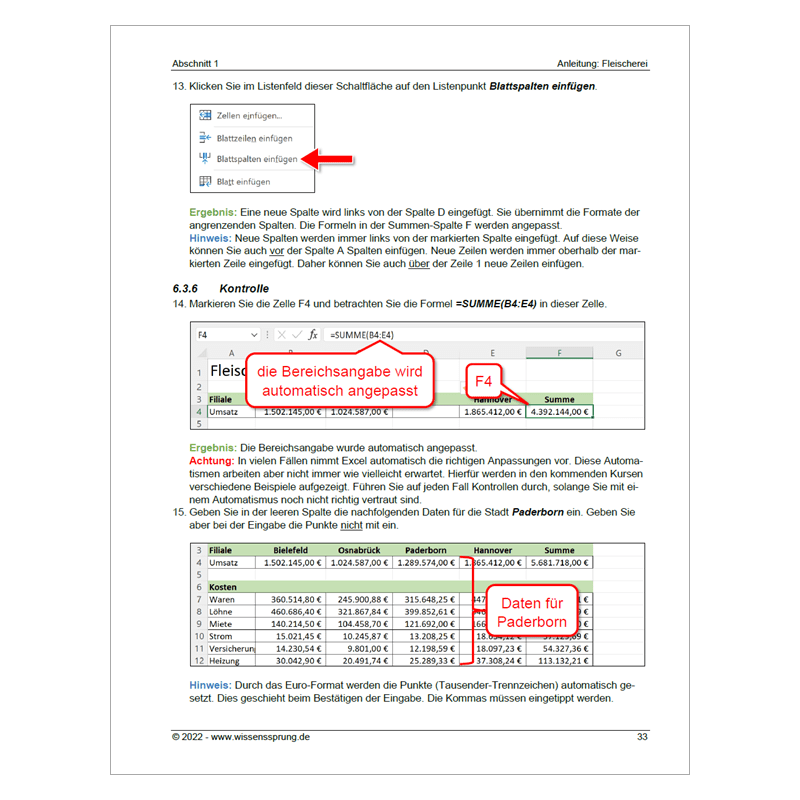 Excel 365 - Teil 2 - S0499-P – Bild 4